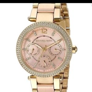 Michael Kors Mini Parker Two-Tone Watch